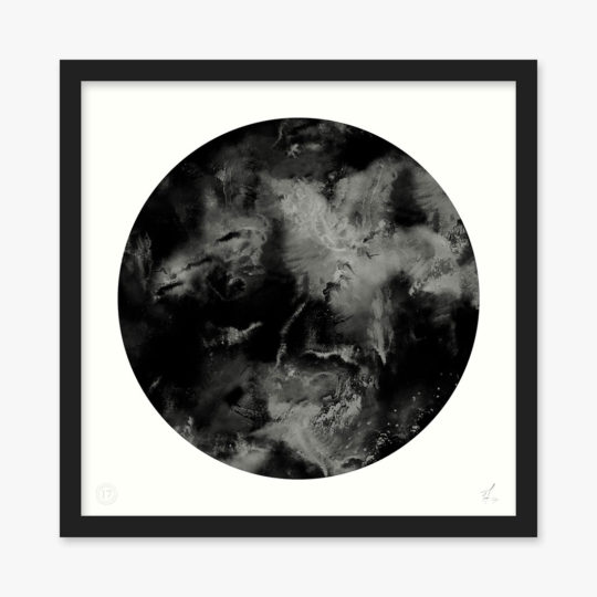 cloudbusting-black-circle-art-print