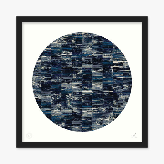 acro-ii-navy-circle-art-print