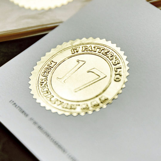 Hand Embossed, Signed and Authenticated