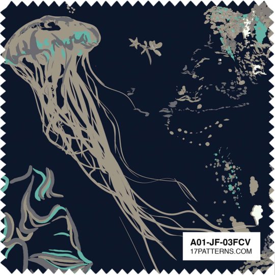 Jellyfish-Navy-Velvet-Fabric-Swatch