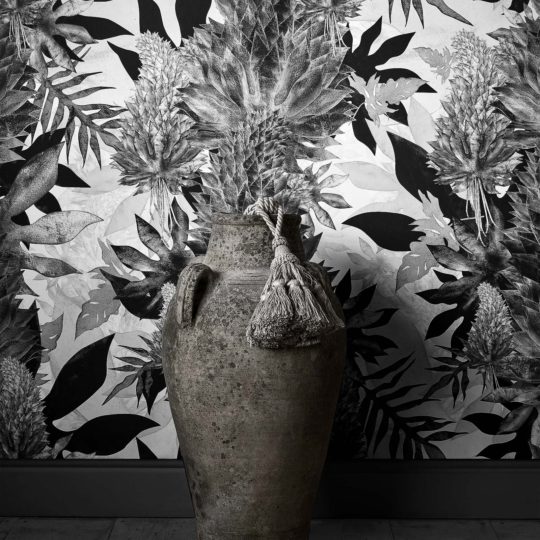 Kimolia Wallpaper Black