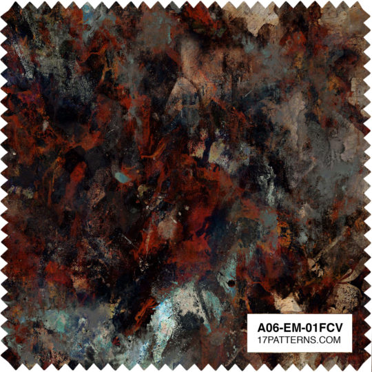 Empyrean-Earth-Tones-Velvet-Fabric-Swatch