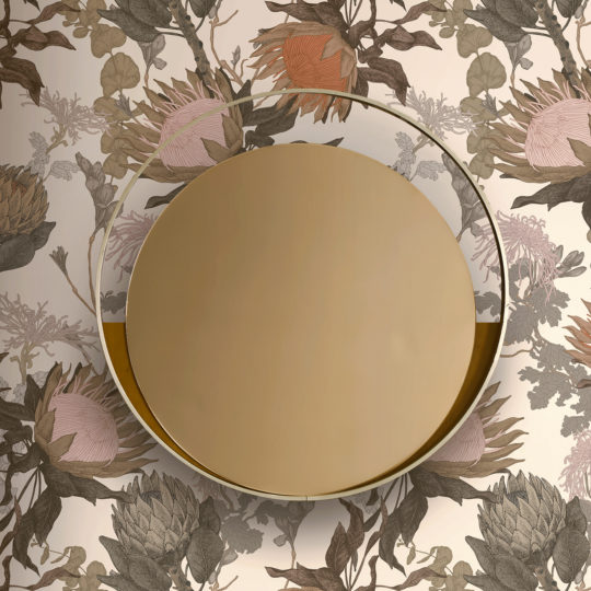 Proteas' Dream Cream Wallcovering