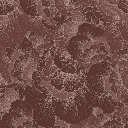 Venation - Burgundy Wallcovering