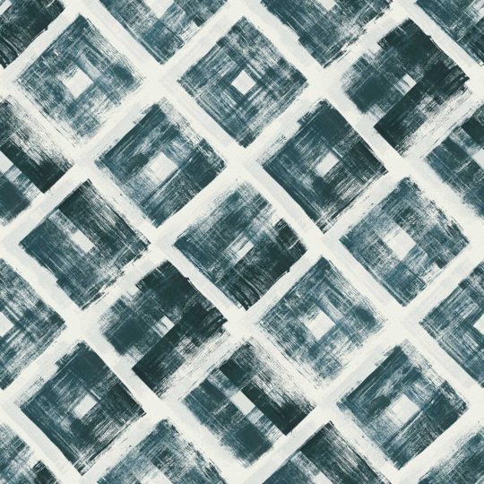 Clays Hatch Wallpaper Aqua