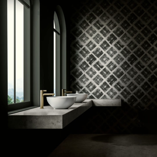 Clays Hatch Slate Wallpaper