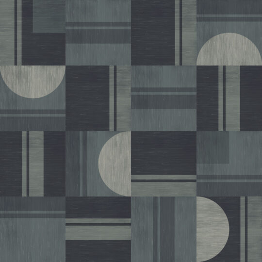 17 Patterns ‘Returning Home’ wallpaper is an architectural and biospheric design.b