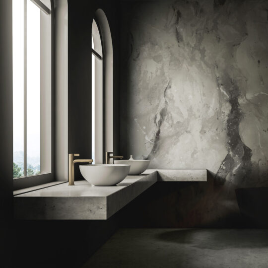 Paria wallpaper brings a sense of the outdoors into interior spaces, offering an earthy yet refined aesthetic that celebrates the untamed beauty of nature’s artistry.