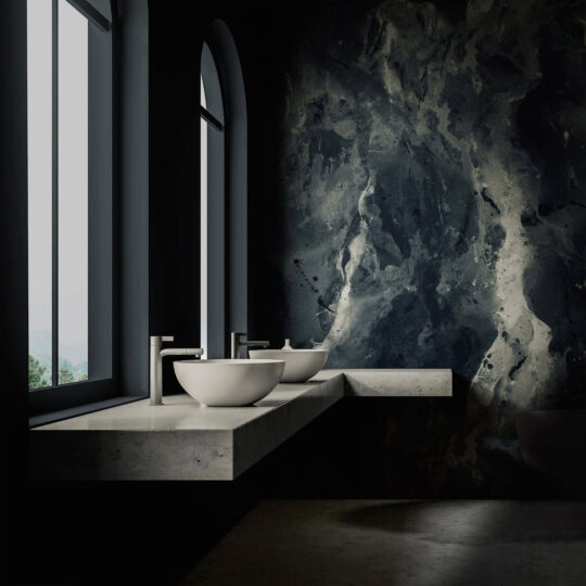 Paria wallpaper brings a sense of the outdoors into interior spaces, offering an earthy yet refined aesthetic that celebrates the untamed beauty of nature’s artistry.