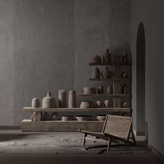 Velar Plain Taupe Wallpaper