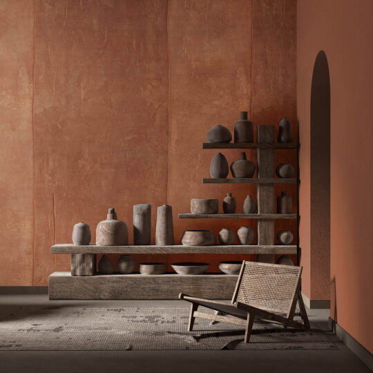 Velar Plain Pink Grapefruit Wallpaper