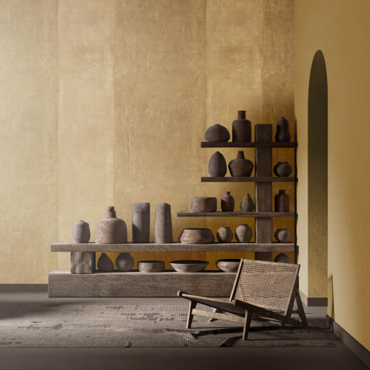 Velar Plain Butter Wallpaper