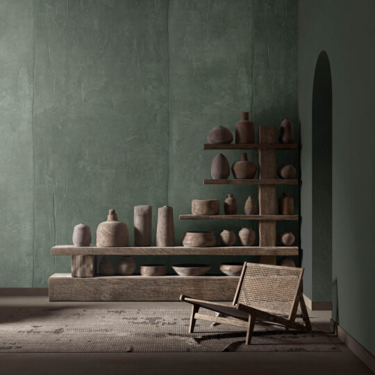 Velar Plain Green Wallpaper