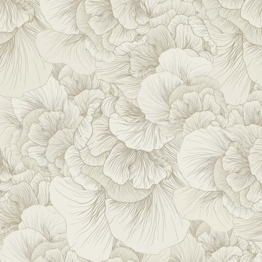 Transporting you into nature's own playground, Venation Wallpaper – Ivory celebrates the quiet architecture of the natural world. Delivered in soft ivory hues, its intricate line work in deeper tonal shades enhances the botanical illustration, inviting the outside into your home with lightness and refinement.